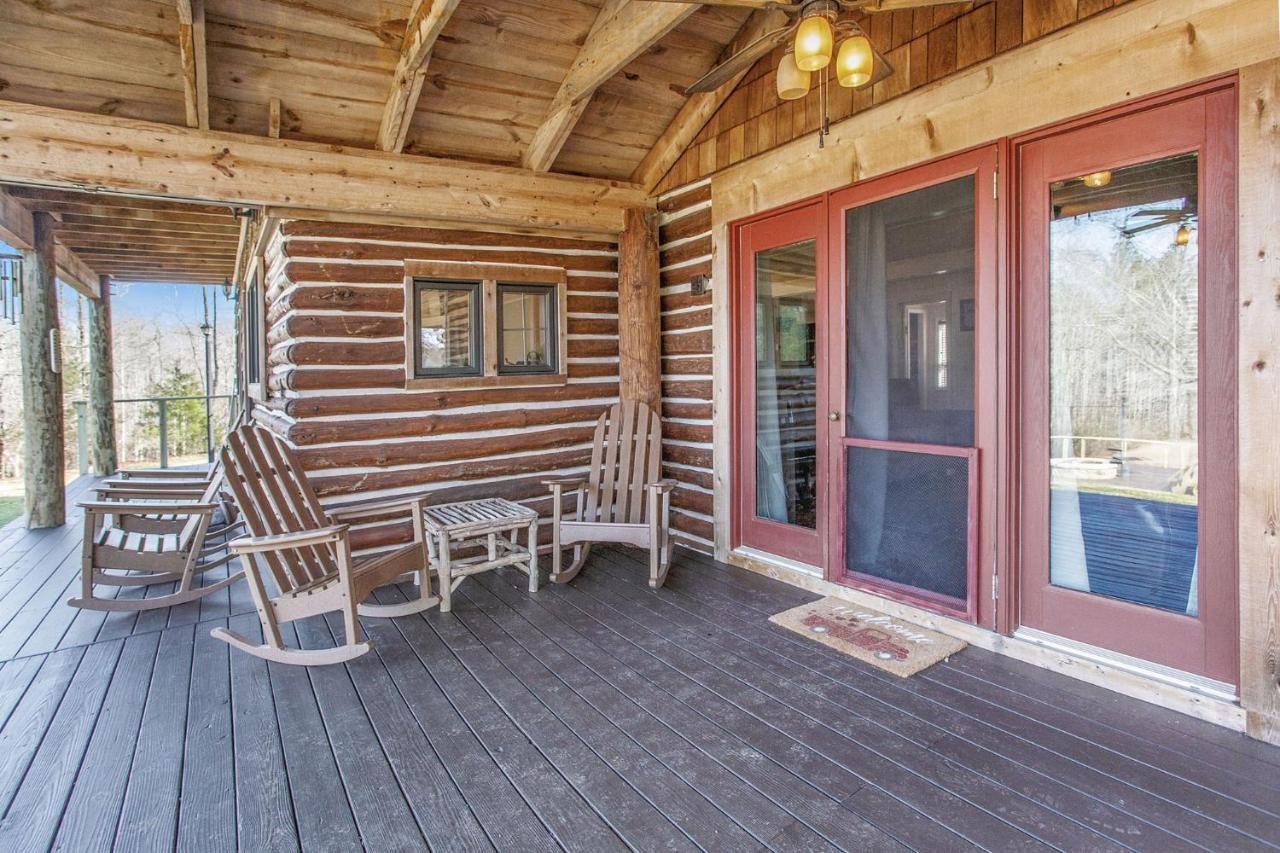 Refuge Ranch Retreat Log Cabin Lake 53+ Acres Locust Grove Exterior photo