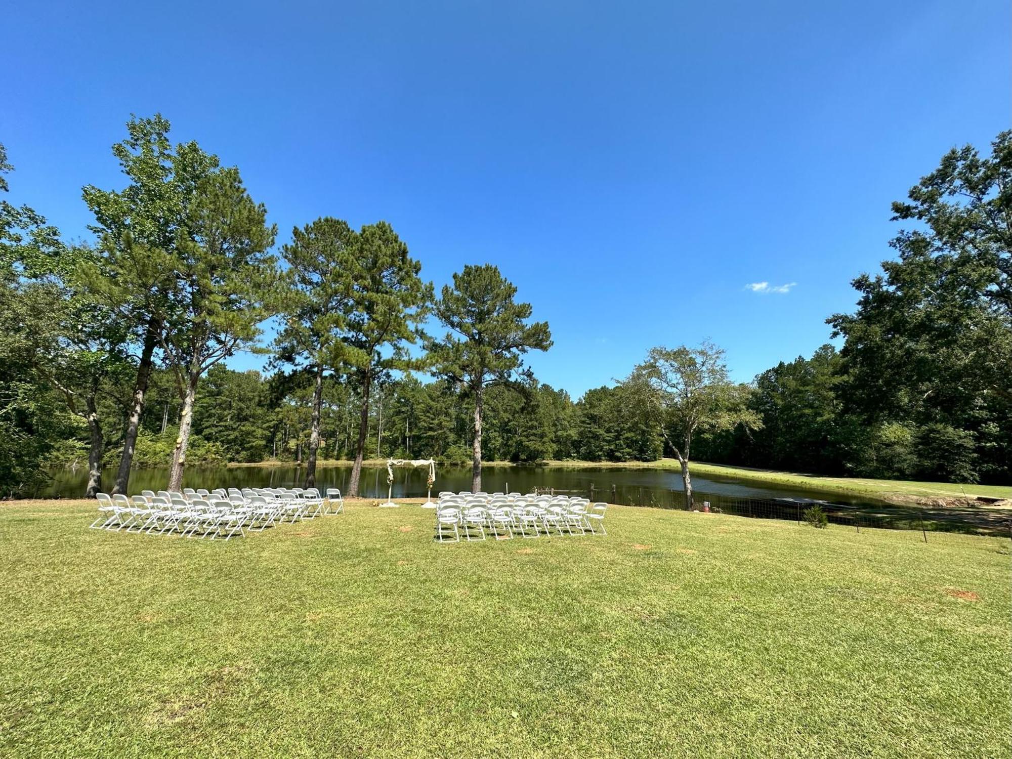 Refuge Ranch Retreat Log Cabin Lake 53+ Acres Locust Grove Exterior photo