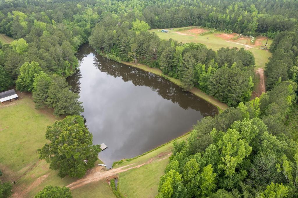 Refuge Ranch Retreat Log Cabin Lake 53+ Acres Locust Grove Exterior photo